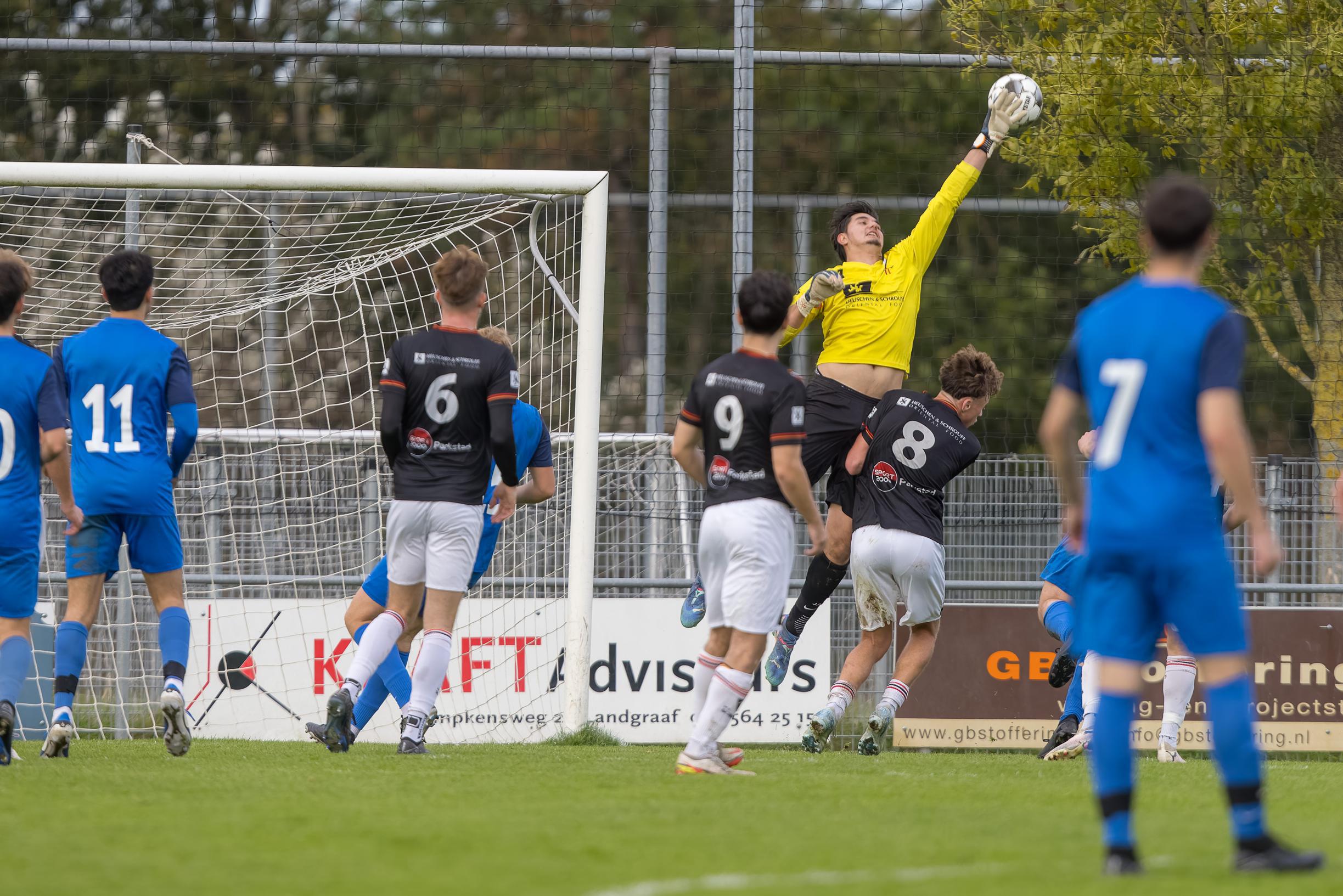 Schaesberg troeft RVU op inzet, werklust en teamspirit af en wint zelfs in ondertal